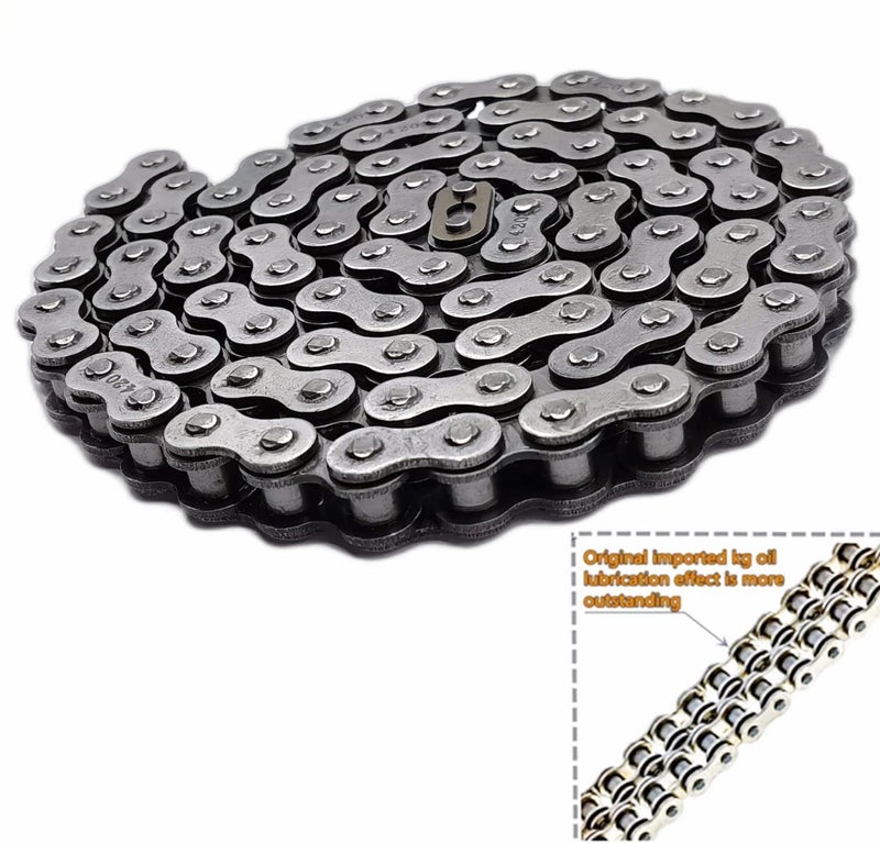 ‎Ran&Rode Rear Drive 420 Chain 90 Links for Baja Motorsports MB165 MB200 Baja Heat Warrior CT200U CT200U-EX BT200X 196cc 6.5Hp Mini Bike Motorcycle（#420 Chain 90 Links） - Image 4